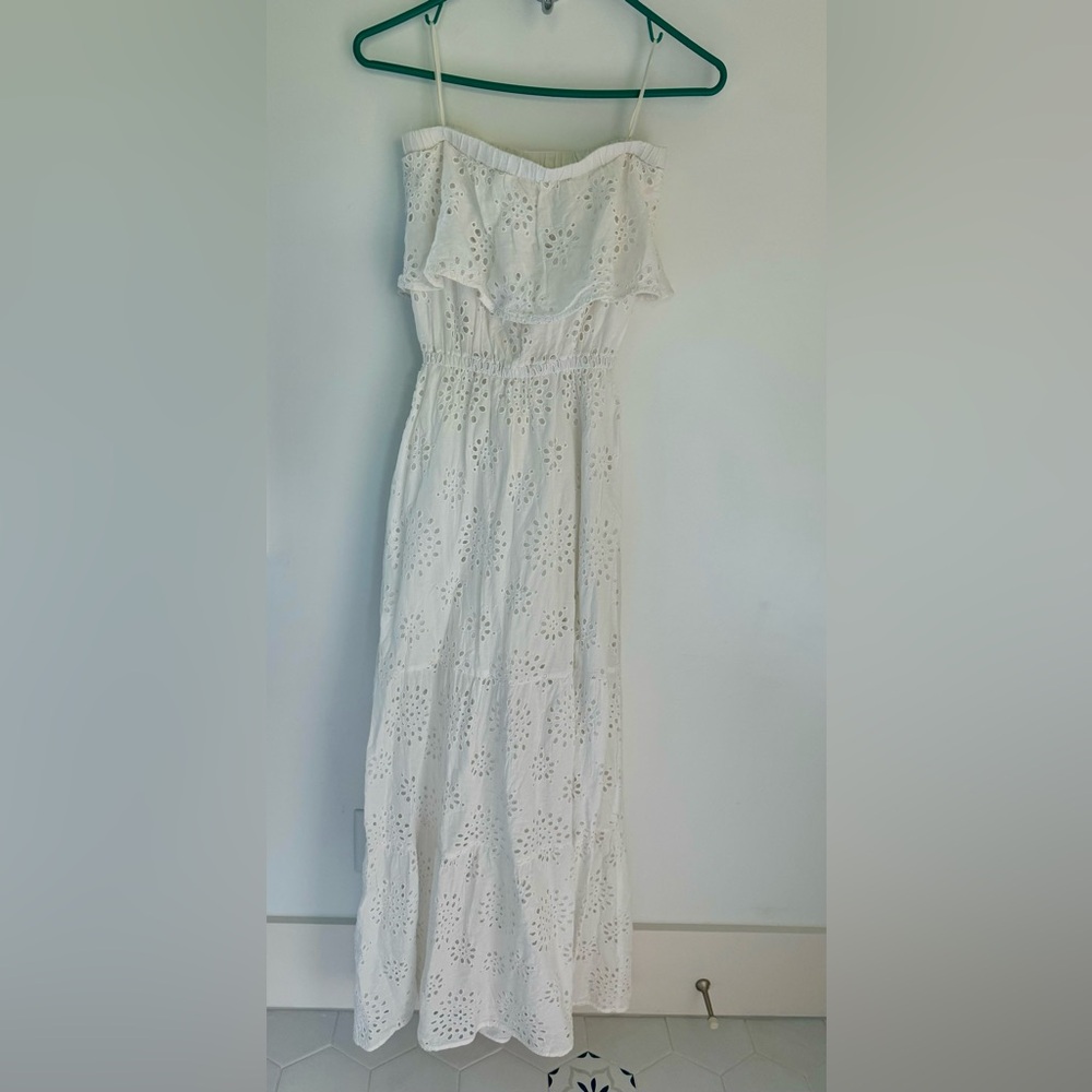 Michael Kors Strapless Eyelet Dress Sz XS